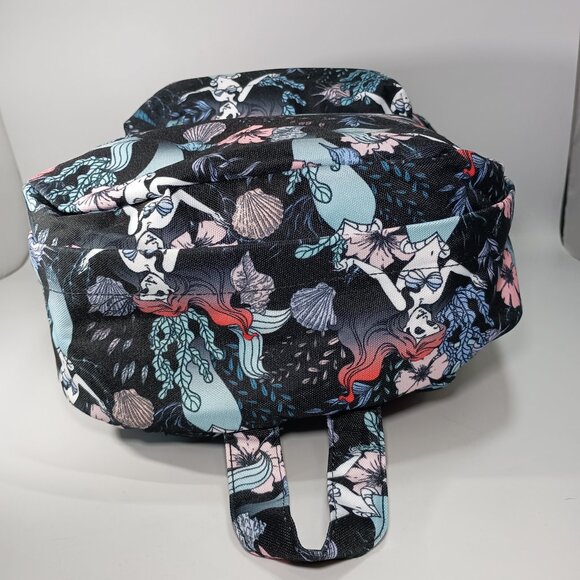 Loungefly Little Mermaid Full Size Backpack Disney Black Retired Collectible - Picture 6 of 10